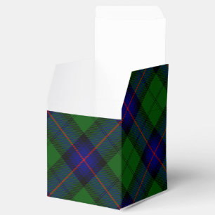 Armstrong Tartan blau und grün kariert Geschenkschachtel