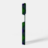 Armstrong Tartan blau und grün kariert iPhone Hülle (Rechte Seite)