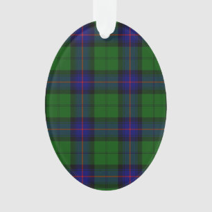 Armstrong Tartan blau und grün kariert Ornament