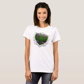 Armstrong Tartan Heart T-Shirt (Vorne ganz)