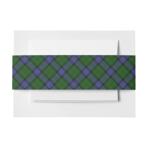 Armstrong Tartan Kariert Einladungsbanderole