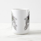 Armstrong, tartan, Kreuz, Clan, Familie, keltisch, Kaffeetasse (Mittel)