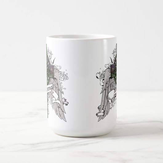 Armstrong, tartan, Kreuz, Clan, Familie, keltisch, Kaffeetasse (Mittel)