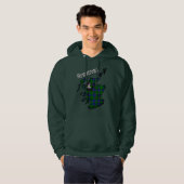 Armstrong Tartan Map & Abzeichen Hoodie (Vorne ganz)