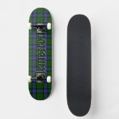 Armstrong Tartan Scottish Kariert Pattern Skateboard (Vorderseite)