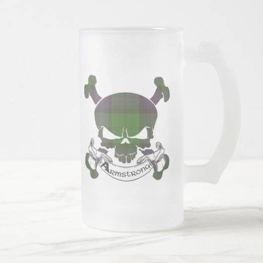 Armstrong Tartan Skull Tasse (Rechts)
