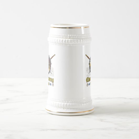 Armstrong Wappen Abzeichen Bierglas (Mittel)