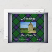 Armstrongs Gilnockie Tower Ale Postkarte (Vorne/Hinten)