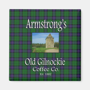 Armstrongs Old Gilnockie Coffee Co. Magnet