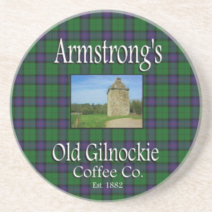 Armstrong's Old Gilnockie Coffee Co. Untersetzer