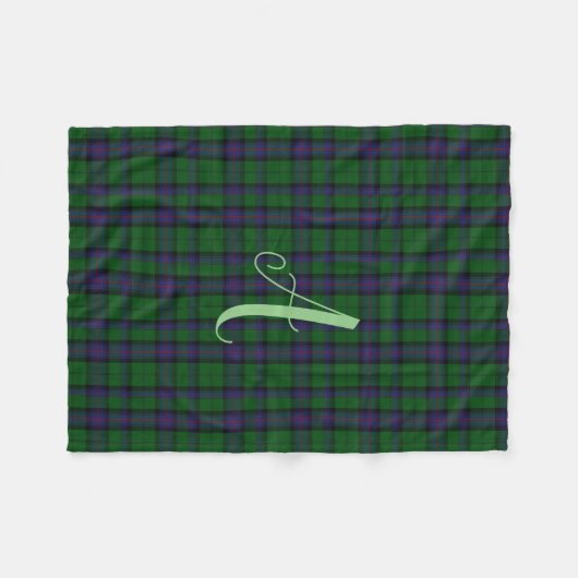 Armstrongtartan-Fleece-Decke Fleecedecke (Vorderseite (Horizontal))