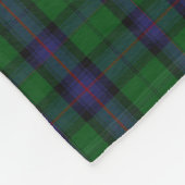 Armstrongtartan-Fleece-Decke Fleecedecke (Ecke)