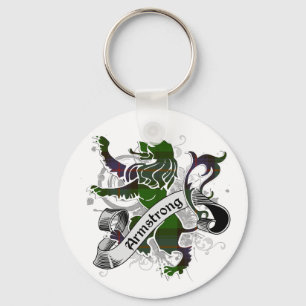 Armstrongtartan-Löwe Schlüsselanhänger