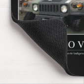 Armut: Zitat 1 Mousepad (Ecke)