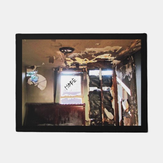 Armutsfenster Fußmatte (Vorderseite)