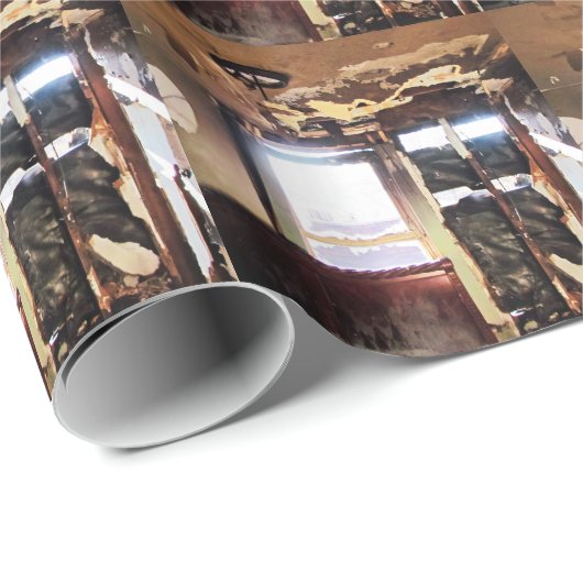 Armutsfenster Geschenkpapier (Rolleneckpunkt)