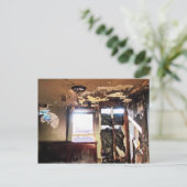 Armutsfenster Postkarte (Stehend Vorderseite)