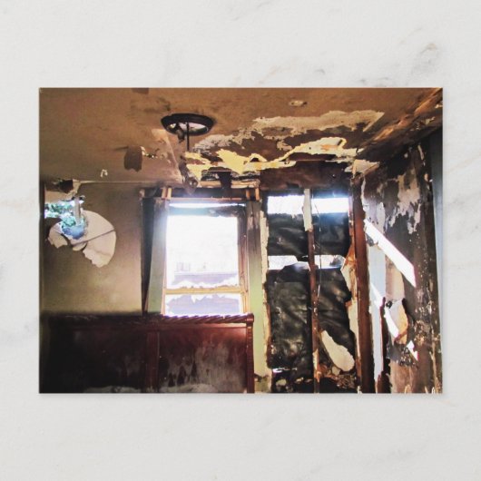 Armutsfenster Postkarte (Vorderseite)