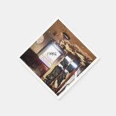 Armutsfenster Serviette (Ecke)