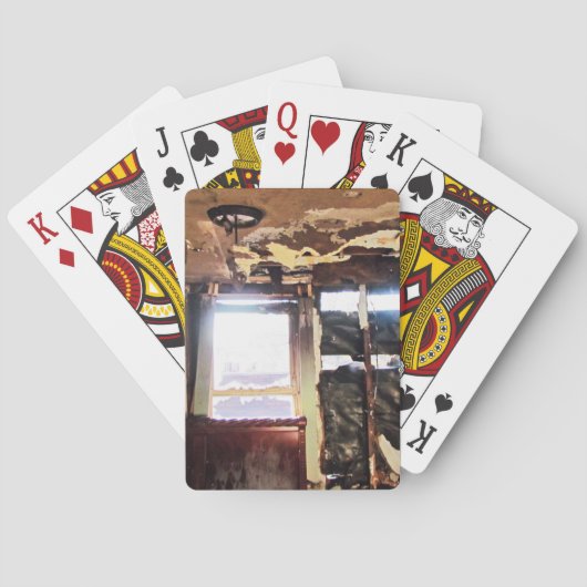 Armutsfenster Spielkarten (Rückseite)