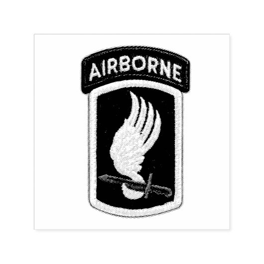 Army 173. Im Flugzeug Brigade Sky Soldiers Patch Permastempel (Design)