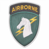 Army 1. Special Ops Delta Force Contour Sticker (Vorderseite)