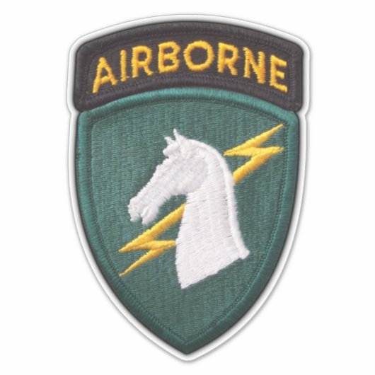 Army 1. Special Ops Delta Force Contour Sticker (Vorderseite)