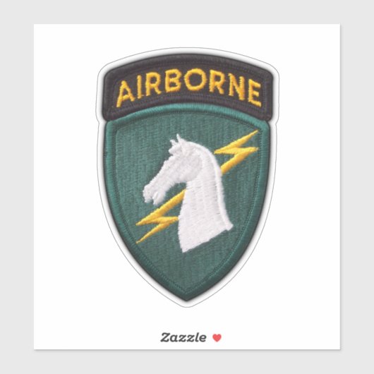 Army 1. Special Ops Delta Force - Kontakt Aufkleber (Blatt)