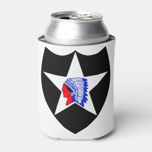 Army 2. Infanterieabteilung Indischer Leiter Dosenkühler (Kanne Vorderseite)