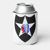 Army 2. Infanterieabteilung Indischer Leiter Dosenkühler (Kanne Rückseite)