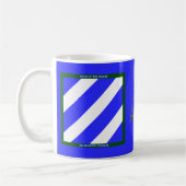 Army 3. Infanterieabteilung Kaffeetasse (Links)