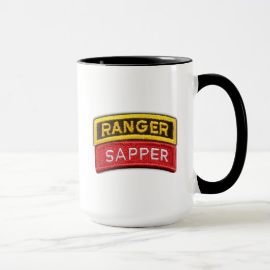Army 75. Ranger Regiment Sapper Veterans Vets Cup Tasse (Rechts)