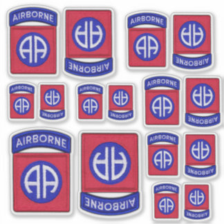 Army 82. Im Flugzeug Abteilung der ABN, Fort Bragg Aufkleber