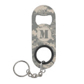 ARMY ACU Camo Mini Bottle Cap Opener Keychain Schlüsselanhänger Flaschenöffner (Vorderseite)