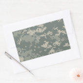Army ACU Camouflage Rechteckiger Aufkleber (Umschlag)