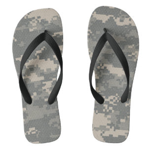 ARMY ACU Digital Camouflage Camouflage Drehte Flop Badesandalen