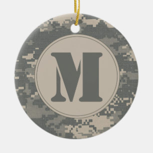 ARMY ACU Digital Camouflage Camouflage Muster Orna Keramikornament
