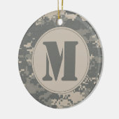 ARMY ACU Digital Camouflage Camouflage Muster Orna Keramikornament (Links)