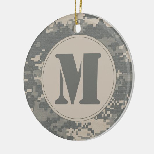 ARMY ACU Digital Camouflage Camouflage Muster Orna Keramikornament (Links)