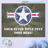 Army Air Corps Vintag Flyer (Einzeln)