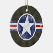 Army Air Corps Vintag Keramikornament (Rechts)