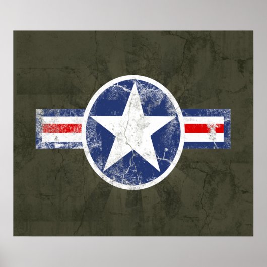 Army Air Corps Vintag Poster (Vorne)