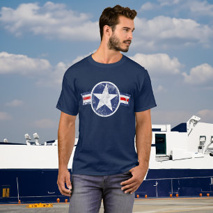 Army Air Corps Vintage Star patriotisches T-Shirt