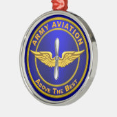 ARMY AVIATION ORNAMENT AUS METALL (Links)