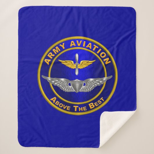 Army Aviation Wings Sherpadecke (Vorderseite)