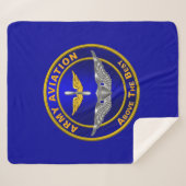 Army Aviation Wings Sherpadecke (Vorderseite (Horizontal))