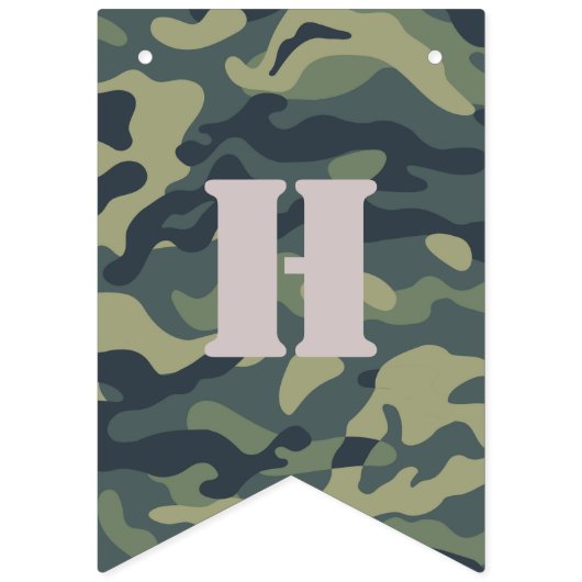 Army Basting Fahne, Junge Geburtstag Wimpelkette (Dritte Fahne)