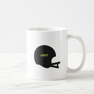 Army Black Knights Vintage-Fußballhelm-Logo Kaffeetasse