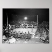 Army Boxing Match, 1920er Poster (Vorne)