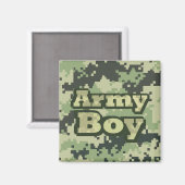 Army Boy Magnet (Vorderseite/Rückseite)